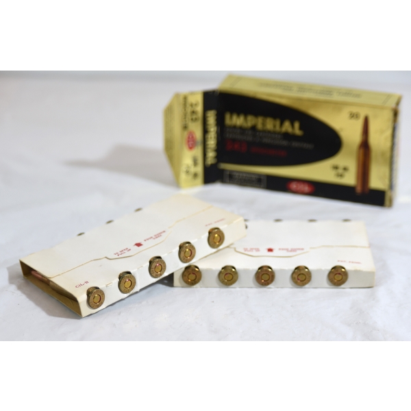 20 Rounds 243 Win 100 Grain Ammunition 