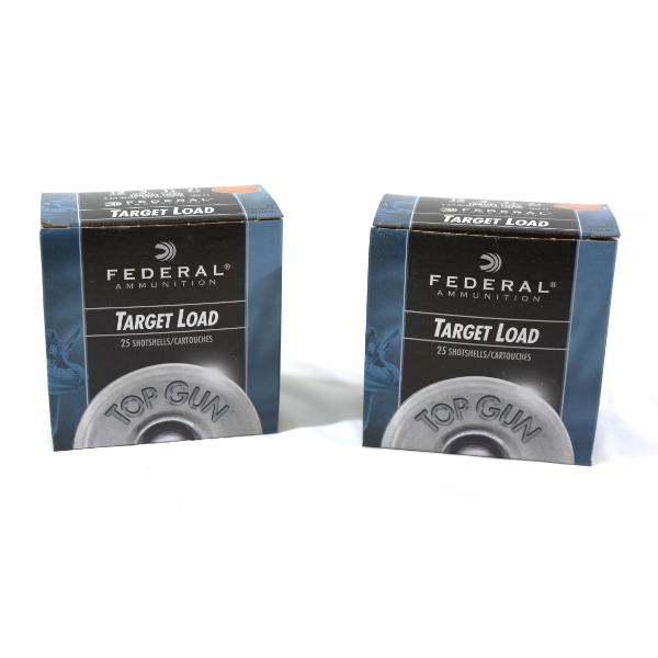 50 Rounds Federal Shot Shell 12 Gauge 3 Dram Eq. 2- 3/4 "  1 1/8 oz. Shot 7 1/2 Shot Ammunition 