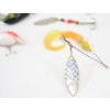 Image 8 : Box Lot Vintage Ok-Doke Fishing Lure, Crank Baits & New Loop Fishing Hoodie Size XL