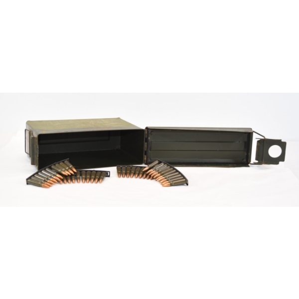 Box Lot 7.62 x 39 Ammunition & Tin