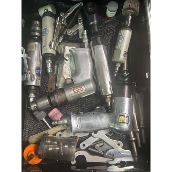 Pneumatic Air Tools, Die Grinders, Ratchet & Assorted Machinist Tooling