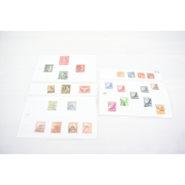 Box Lot German WWII Stamps