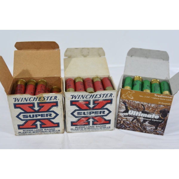 75 Rounds Mixed 16 Gauge Ammunition