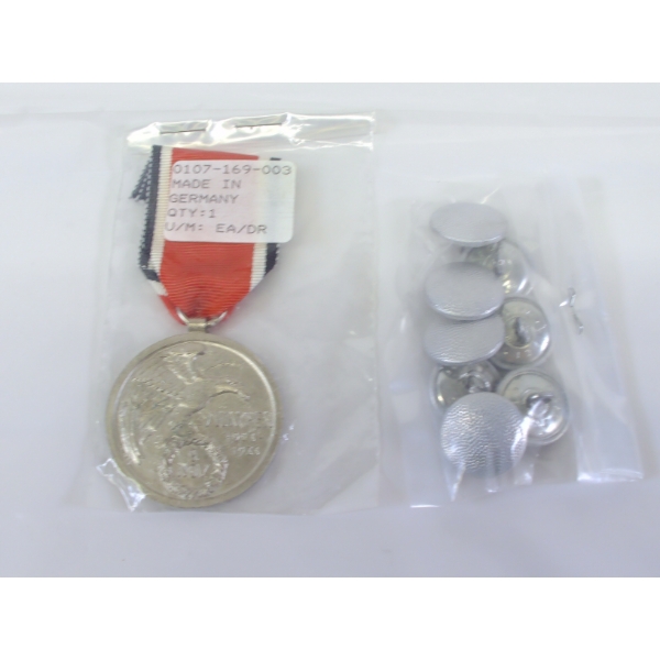 German Blood Order Medal & Buttons
