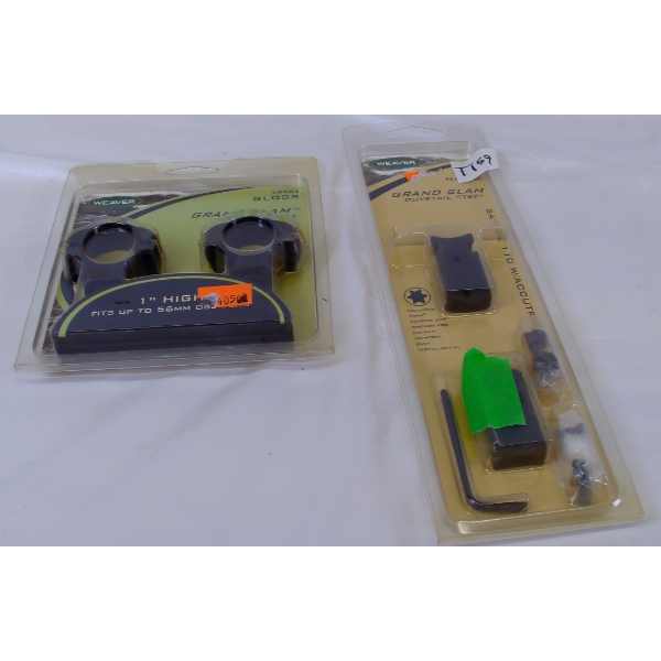  Weaver Scope Mount & Rings