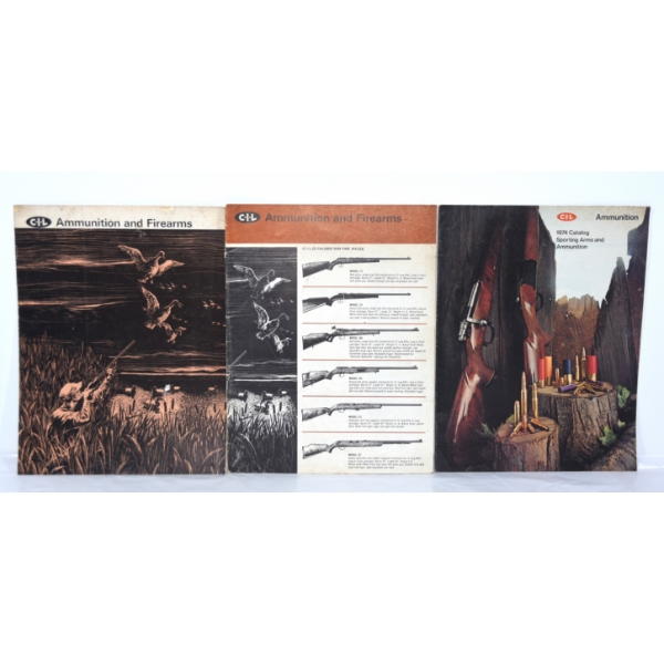 Rare CIL Gun & Ammunition Catalogues 1966, 1968 and 1974