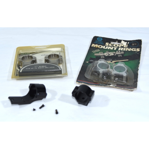 Assorted Sets of Scope Rings 