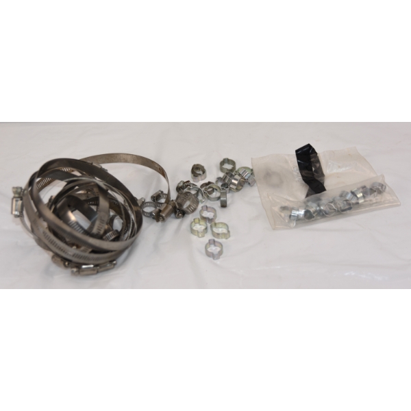 Mixed Steel Gear Hose Clamps & Mixed Steel Double Ear Hose Clamps