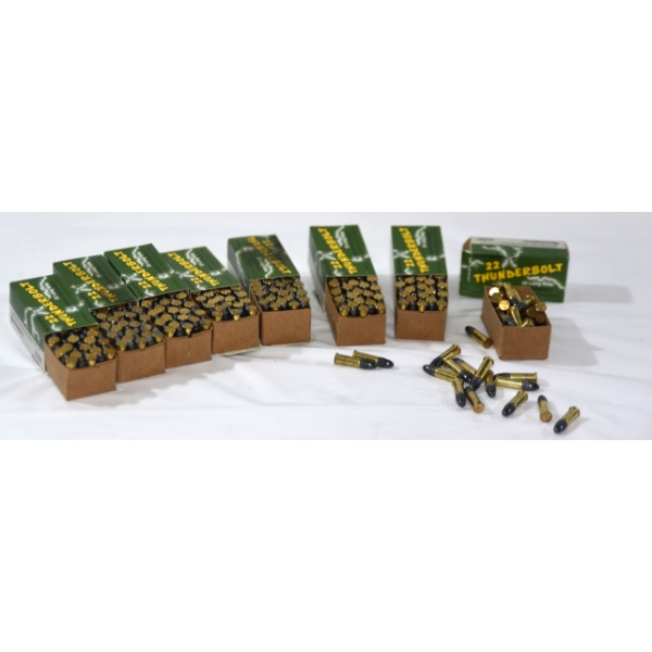 400 Rounds Remington Thunderbolt 22 LR Ammunition