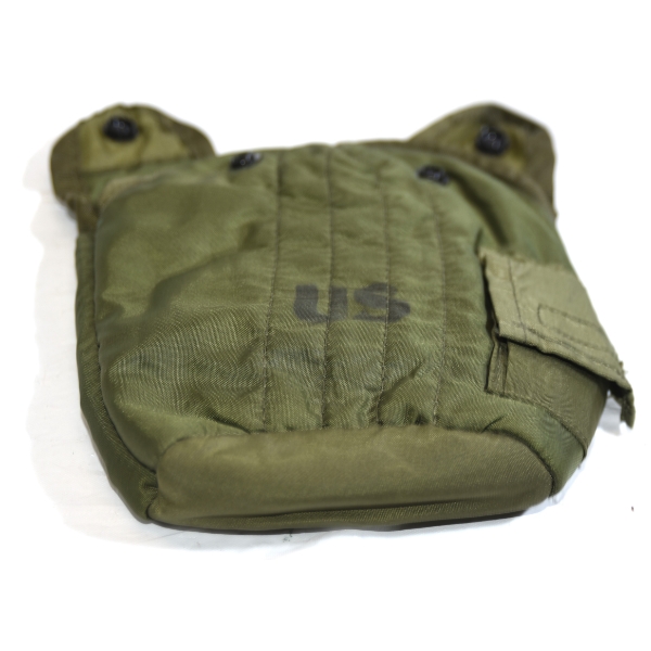 U.S. Military Nylon Canteen Cover w/ External Pocket – Vietnam Era	