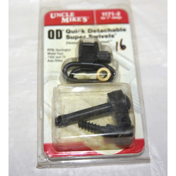 Uncle Mikes Q.D. Swivel Set For Remington Model 4, 7400 & 74 Auto Rifles