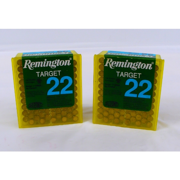 200 Rounds Remington Target 22 LR Ammunition 