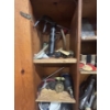 Image 7 : 3-Door Plywood Shop Cabinet w/ Contents