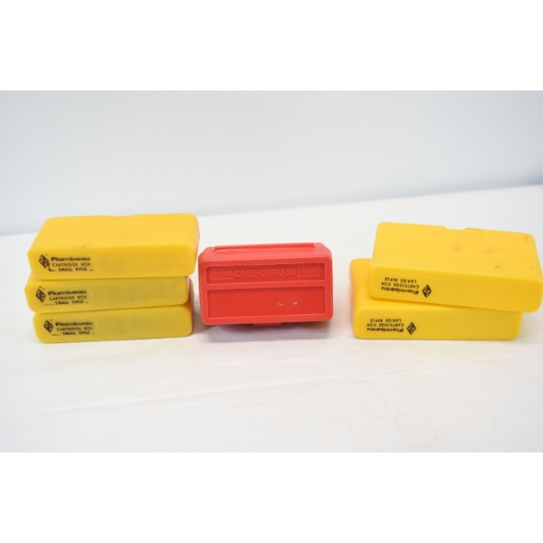 Box Lot Ammo Cartridge Boxes