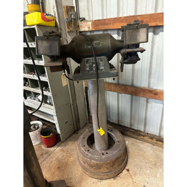 Vintage Electric Bench Grinder 