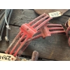 Image 2 : Vintage Red Cast Tractor Grille with Screen