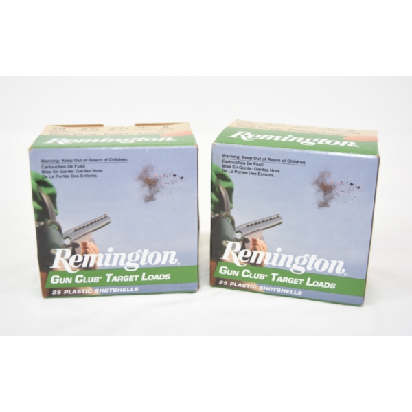 50 Rounds Remington 20 Gauge 2 3/4" #8 Shot Ammunition