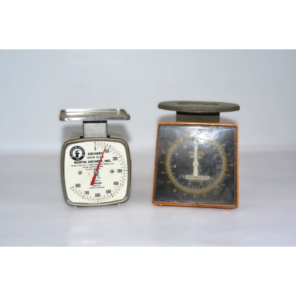 Old Waymaster & Martin Archery Scales