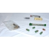 Image 1 : Box Lot Pellets, Flask Spout & Bullets