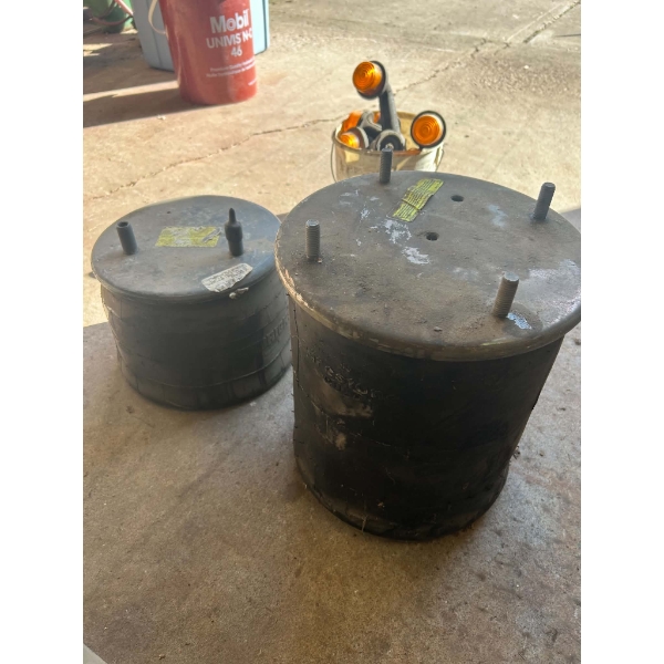 Lot of 2 Firestone Heavy Duty Air Springs / Air Bags – Truck & Trailer Air Ride Suspension