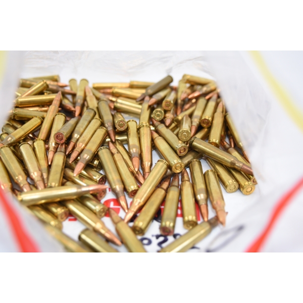 120 Rounds Assorted Brands .223 Caliber FMJ Ammunition