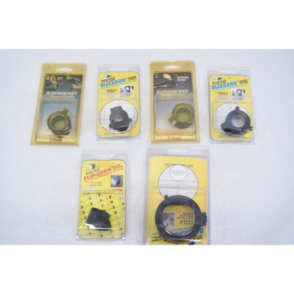 6 Assorted Scope Ring Covers