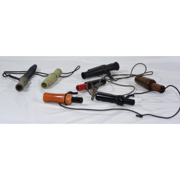 Box Lot Duck  & Deer Call 