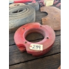 Image 2 : Pair of Red Cast Iron Tractor Wheel Weights
