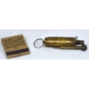 Image 2 : 2 Empty Camel Cigarette Boxs & Matches And Antique Brass Trench Pocket Lighter 