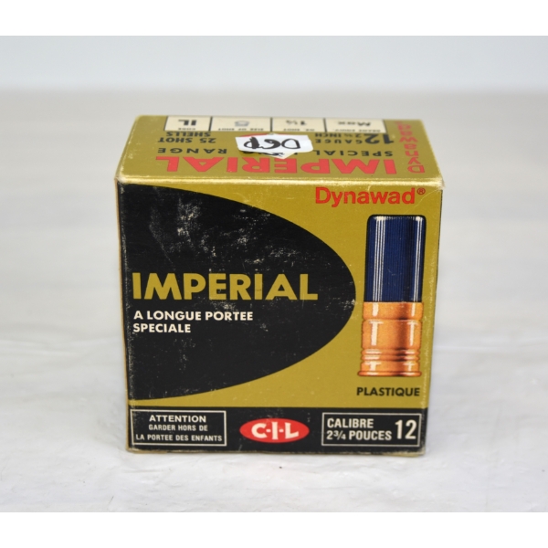 25 Rounds Imperial 12 Gauge 1-1/4oz #5 Factory Ammunition