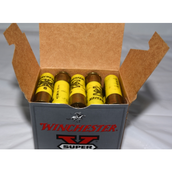25 Rounds Winchester Super X 20 Gauge #6 Shot Ammunition