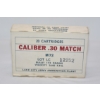 Image 1 : 20 Rounds Lake City Army Plant .30 Match Ammunition
