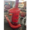 Image 1 : Vintage Red Oil Bath Tractor Air Cleaner with Intake Stack, Pre-Cleaner Cap & Hose Pipe