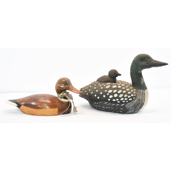 Box Lot Duck Decoys