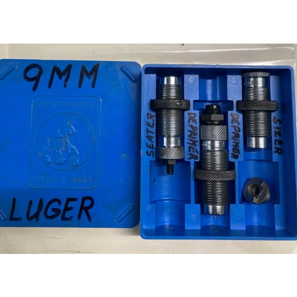 Precision Dies 9mm Caliber Die Set