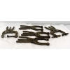 Image 2 : 5 Vintage Destaco Squeeze Action Toggle Clamps