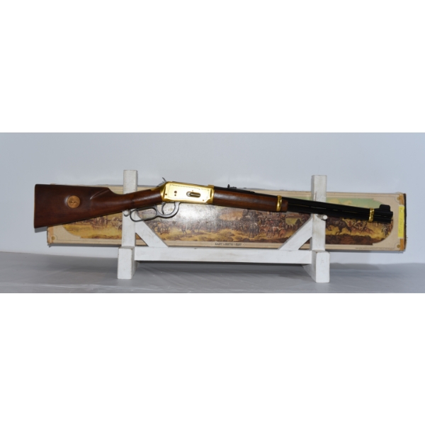 Winchester Model 94 Golden Spike Commemorative Lever Action Rifle With Box
