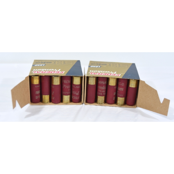 50 Rounds Federal Premium Magnum 12 Gauge 2-3/4" #2 Shot Ammunition 