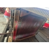 Image 2 : Vintage Red Tractor Radiator w/ Fan Shroud & Mounting Rods