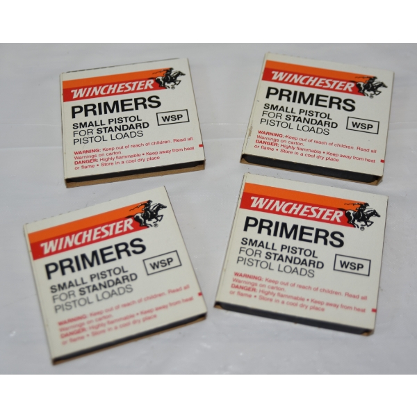 400 Pieces Winchester Small Pistol Primers