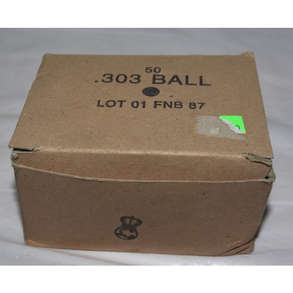 50 Rounds FNB .303 Ball Ammunition