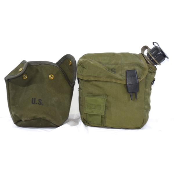 Canteen With Cover & Us Canteen Cover 