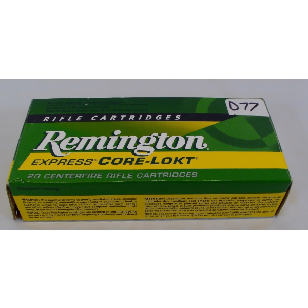 20 Rounds Remington 30-30 Win 170gr S.P. Factory Ammunition