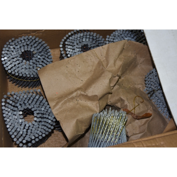 2 Big Boxes of Nail Coils