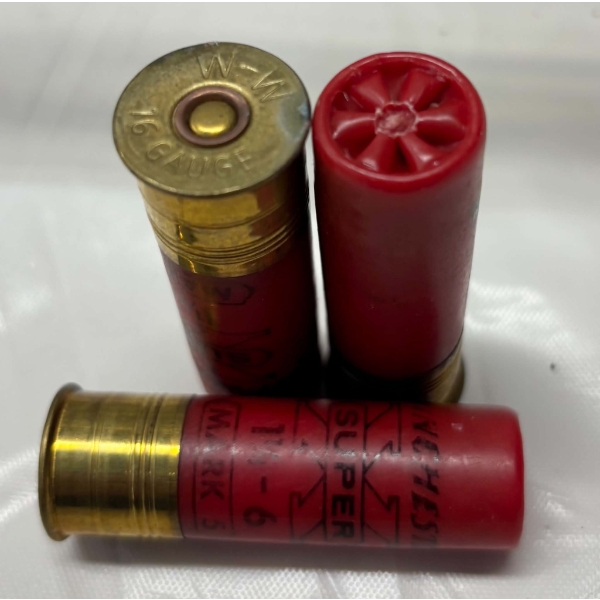 26 Rounds Winchester 16ga 2-3/4" #6 Shot Ammunition 