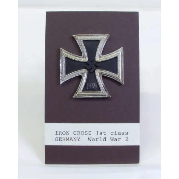 WWII Germany Iron Cross Badge 1st Class
