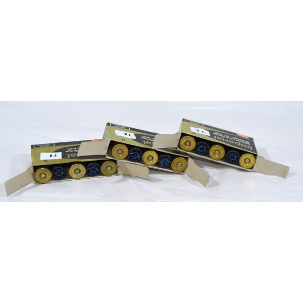 15 Rounds Imperial 12ga 3" Slugs