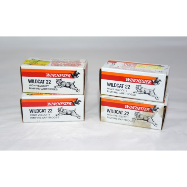 200 Rounds Winchester Wildcat .22 LR Caliber Ammunition