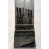 Image 5 : Vintage Fractional Drill Bit Set Housed In A Metal Storage Case