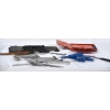 Image 1 : Outdoor Camping - 2 Portable Stoves - Assorted Utensils - 4  Tarp Clip & Finger Saw